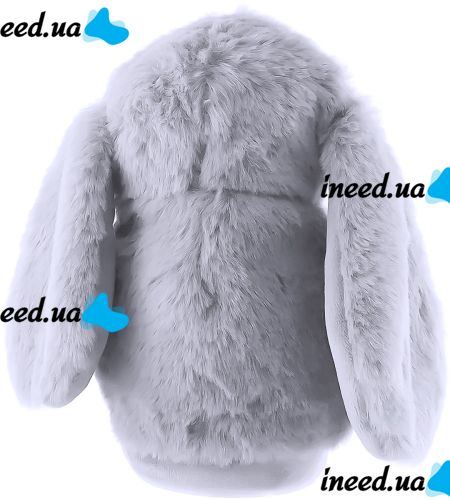 Музичний плюшевий зайчик Repeat Happy Rabbit FJ8888 White дитяча м'яка іграшка заєць із підсвічуванням і звуковими ефектами на акумуляторі від USB