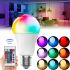 Anslut Standard Bulb MAG-719 Smart RGB Color Light Bulb in 16 Colors with E27 Adjustable Brightness Cartridge and 9W Remote Control