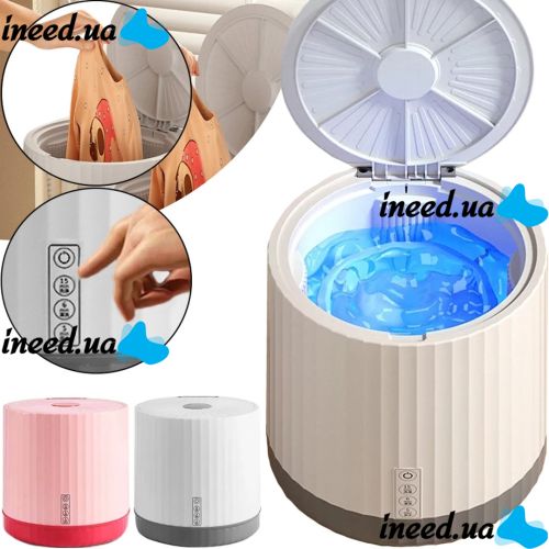 Mini Washing Machine Mini Washing Machine XM004 4 liters for washing things with UV disinfection, Machine with dryer and bucket MA2304-68 for travel