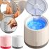 Міні пральна машинка Mini Washing Machine XM004 4 літри для прання речей з УФ дезінфекцією, Машина з сушаркою і відром MA2304 - 68 для подорожей