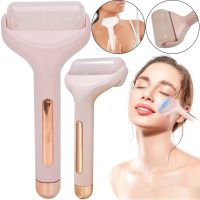 Cooling Hand Massager Roller Flawless Ice Roller for Cold Body and Face Massage, Roller Roller Ice Roller with Gel Cryo Massage Pink