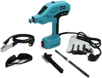 Makita DSF200 20-300A MIG/MAG MMA TIG inverter welder electric metal arc welding gun in a case from the mains X-478