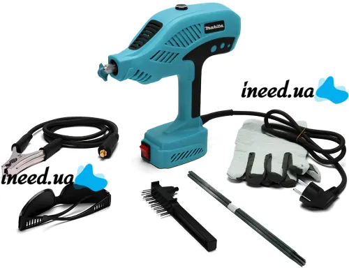 Makita DSF200 20-300A MIG/MAG MMA TIG inverter welder electric metal arc welding gun in a case from the mains X-478