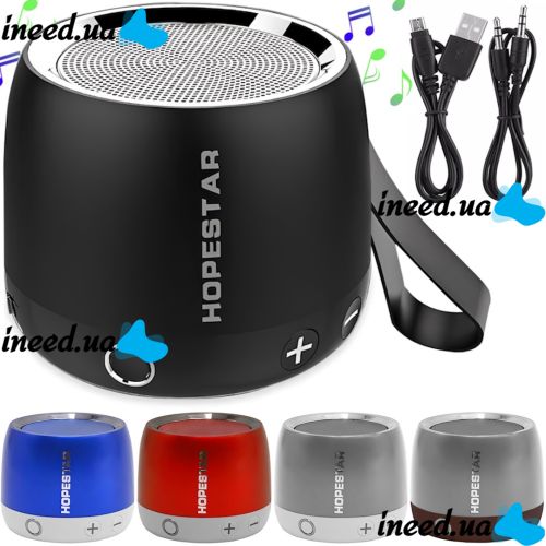 Portable Bluetooth Speaker Norestar H17 Wireless Rechargeable Stereo Bluetooth Speaker with Built-in Microphone and Bluetooth AUX TF from USB