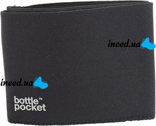 A case with a pocket for a sports bottle Bottle Pocket up to 1 liter fabric pocket organizer for storing a smartphone, keys, cards and headphones