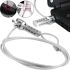 Kensington Combination Lock Cable for Laptop and Monitor 1.1m Anti-theft Kensington Security Cable Lock with Password for Digital Equipment