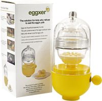 Egg Yolk Egg Shaker Compact Mechanical Hand Mixer for Mixing and Cooking Egg Yolk and Protein, Scrambler Centrifuge for Kitchen