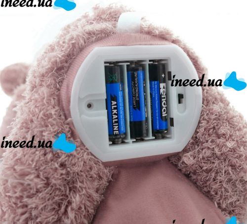 Soft Children's Toy Peekaboo Bear Teddy Bear 33 cm Musical Interactive Playing Hide-and-Seek Talking Bear from 6 Months Old Pink Peekaboo