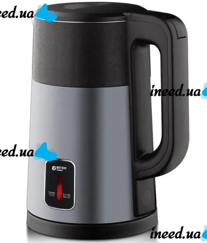 Bitek BT-7955 2.5L 1800W tabletop electric kettle Bitek BT7955 electric kettle with heat mode support and auto shutoff