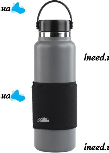 A case with a pocket for a sports bottle Bottle Pocket up to 1 liter fabric pocket organizer for storing a smartphone, keys, cards and headphones