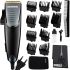 Men's hair clipper Gemei GM-836 wired trimmer for cutting and edging beard and mustache with replaceable nozzles in a case from IGemei network