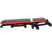 Adking AD-DB1894 folding sports equipment with expanders for back and abs training up to 120 kg Adjustable sports bench YSC-02