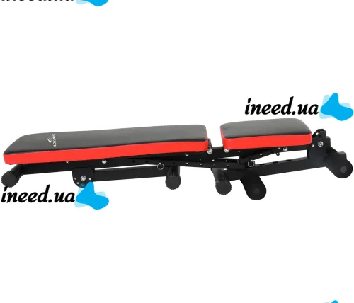 Adking AD-DB1894 folding sports equipment with expanders for back and abs training up to 120 kg Adjustable sports bench YSC-02