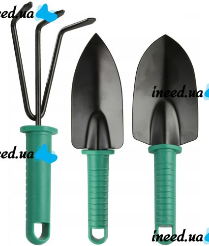 Garden tools set MAR-POL M83053 10 in 1 set of tools in a case, trowel rake secateurs trowel trowel brush cutter for garden and vegetable garden in a suitcase