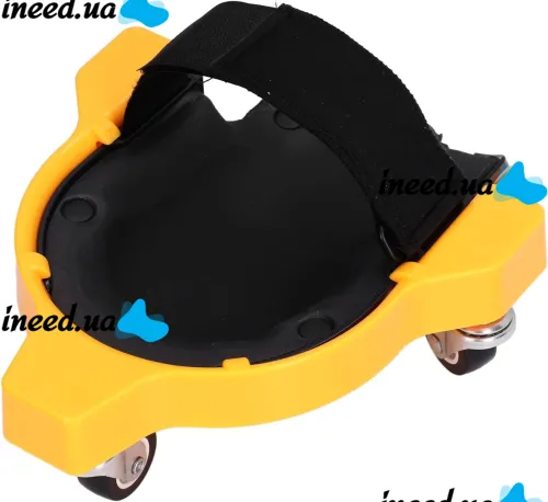 Knee Blades 1603 protective roller kneepads for construction work, knee protection with swivel wheels for flooring repairs