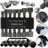 A set of hexagon socket heads Power Nut Driver 14PCS a set of quick-change nozzles with a storage holder, reinforced bits for a screwdriver