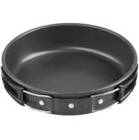 Туристический кухонный набор посуды Cooking Set SY-200 2 в 1 комплект сковородка, кастрюля и кухонные принадлежности в чехле для кемпинга DS-200