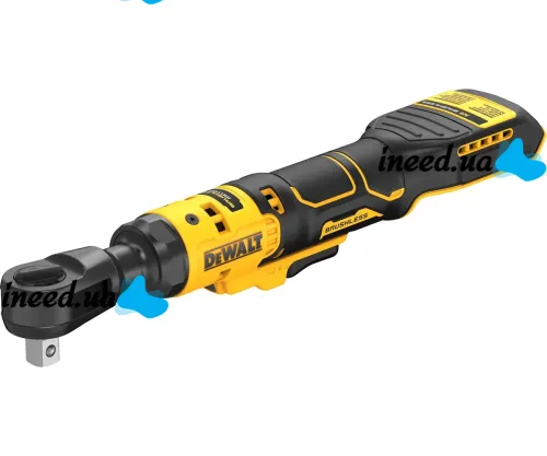 Акумуляторний кутовий гайковерт тріскачка DeWalt DCF512D1 48V безщітковий електроінструмент для відкручування і закручування болтів і гайок 1/2 X-474