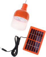 Аварійна LED лампа з сонячною панеллю Golden Road GR010 10W акумуляторний Підвісний Світильник на сонячній батареї з гачком для кемпінгу GR-010