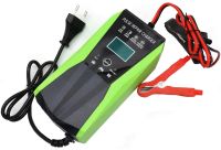 Автомобільний імпульсний пускозарядний Intelligent Pulse Repair Charger 12V 10AH універсальний пристрій з дисплеєм для зарядки АКБ 10AH-180AH
