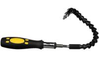 Гнучкий подовжувач з викруткою Snake Bit TOO SB-48 набір змінних біт з гнучкою насадкою для викрутки, шуруповерта і дрилі 30 см магнітний вал SB48