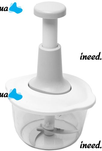 Ручний подрібнювач овочів Food Processor RM-U-A004 2000мл кухонний міні блендер з трьома лезами і контейнером для подрібнення продуктів FPC-01