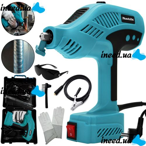 Makita DSF200 20-300A MIG/MAG MMA TIG inverter welder electric metal arc welding gun in a case from the mains X-478