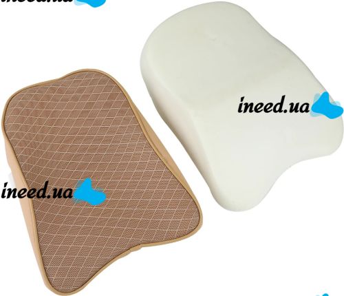 Car Orthopedic Neck Pillow Car Neck Pillow Travel Pad for Headrest with Memory Effect in Car 30x22 cm