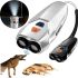 Professional Powerful Ultrasonic Dog Repeller Ultrasonic Dog Repeller PU 70 with Battery and Flashlight, Dog Protection