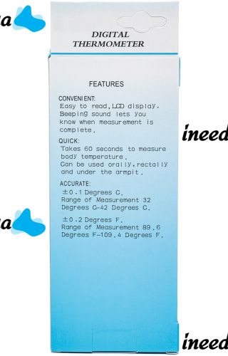 Children's Electronic Thermometer Digital Thermometer KT-DT4B Thermometer for Children without mercury, Medical body Temperature Meter KTDT4