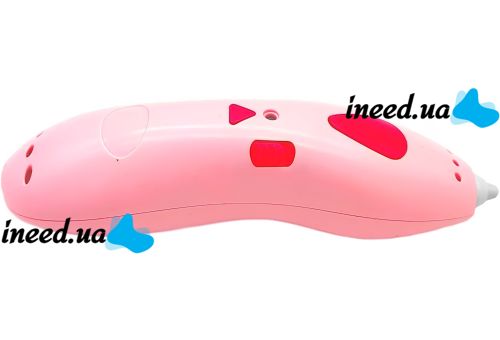 Акумуляторна ручка з трафаретами 3D Painting Pen K9901 500 mAh бездротова низькотемпературна 3Д ручка для об'ємного малювання моделей пластиком