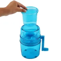 Handheld Ice Shaver RD-125 500ml mechanical mini ice crusher 20x13.5x11cm portable vertical ice maker for cocktails and drinks