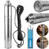 Шнековий занурювальний насос для свердловини MER Screw Pump 4QGD2 120 м 1500W кабель 15 м глибинний водяний електронасос для перекачування чистої води 2000 л/год