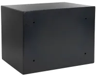 Electronic safe Malatec S8799 with 2 keys for storing money and valuables, furniture mini safe with electronic code and key Black