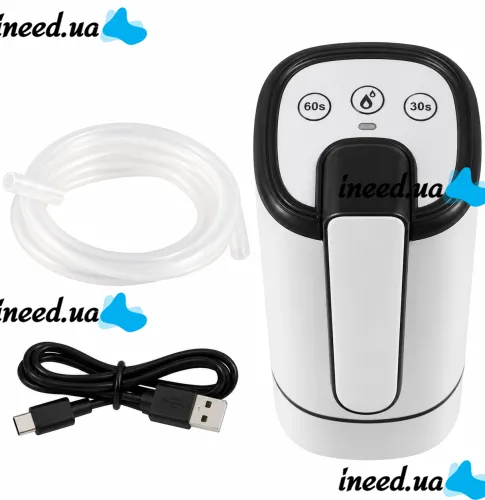 Water Pump XL-1407 Rechargeable Folding Pump: Electric Dispenser for Drinking Water from a Water Cooler Bottle, 4W, Automatic Folding Electric Pump