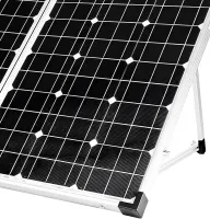 Складна полікристалічна сонячна панель Solar Board FOLD 80W 18V 67х45х3.5 см, розкладна сонячна батарея 670х450х35 мм для зарядки від сонця