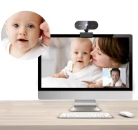 Дротова веб-камера для трансляцій Web Camera USB05 Full HD 1080p зовнішня веб камера з мікрофоном і шумозаглушенням для ПК і ноутбука від USB