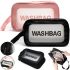 Cosmetic Bag Organizer for Storing Cosmetics Washbag XL-1018 Transparent Travel Bag, Waterproof Zipper Travel Bag with Handle Travel Bag
