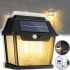 Outdoor Wall Lamp COBA Solar Wall Lamp HW-888-2W Rechargeable Solar-powered Pendant Lamp with Motion Sensor 2 Lamps 3 Modes