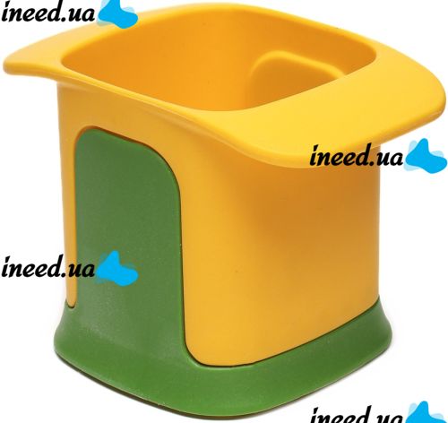 Подрібнювач для овочів Vegetable Chopper 2 в 1 кухонна Ручна овочерізка з двома змінними насадками для нарізки картоплі на скибочки і кубики