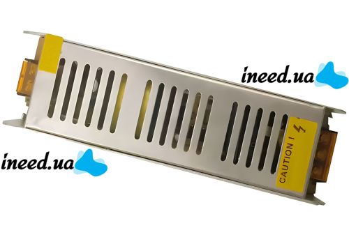 Switching power supply Metal Long 12V 25A 300W S-300-12 AC adapter with passive cooling for LED lamps in a metal case