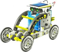 Розвиваючий робот конструктор Solar Robot 14 в 1 роботобудування на сонячній батареї, іграшка трансформер на 2 рівня складності для дітей від 10 років