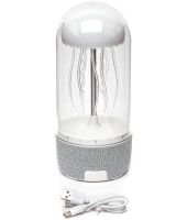 Portable Bluetooth Speaker Nightlight Jellyfish Jellyfish Speakers MAX 113 Tabletop Wireless Bluetooth Light with RGB Light and SD Card by USB