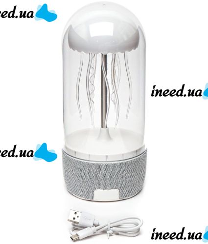 Portable Bluetooth Speaker Nightlight Jellyfish Jellyfish Speakers MAX 113 Tabletop Wireless Bluetooth Light with RGB Light and SD Card by USB