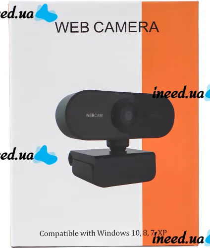 Дротова веб-камера для трансляцій Web Camera USB05 Full HD 1080p зовнішня веб камера з мікрофоном і шумозаглушенням для ПК і ноутбука від USB