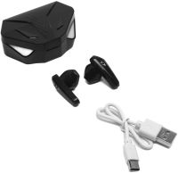 Wireless Gaming Headphones Wireless Headset TWS X15 Touch Bluetooth Headset with RGB LED Backlight and Noise Reduction in a USB HA-137 Case