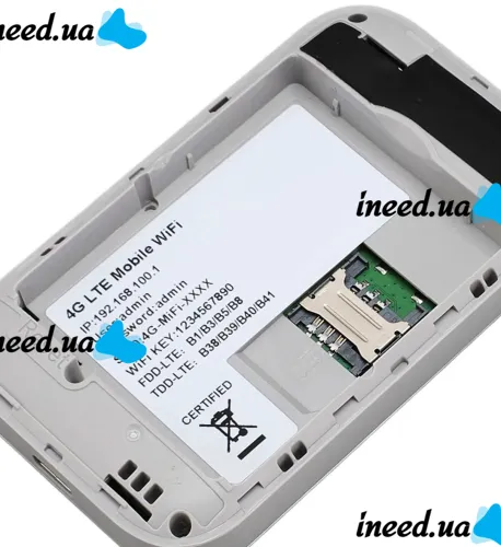 Wireless Mobile Wi-Fi Pro MF68E 4G/5G Cordless Wifi Router with SIM card slot and removable battery