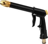 Набір для поливу і миття авто з трубкою Water Gun H2 регульований розпилювач, насадка пістолет високого тиску з з'єднувачами і шлангом 5 м