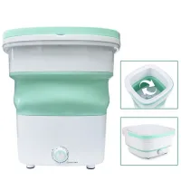 Folding Silicone Washing Machine Bucket Folding Washing Machine Maxtop BX-3, Compact Portable Household Mini Washing Machine SZ-588 7399