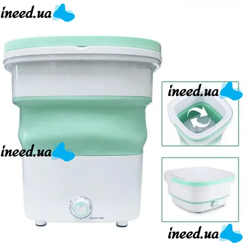 Folding Silicone Washing Machine Bucket Folding Washing Machine Maxtop BX-3, Compact Portable Household Mini Washing Machine SZ-588 7399